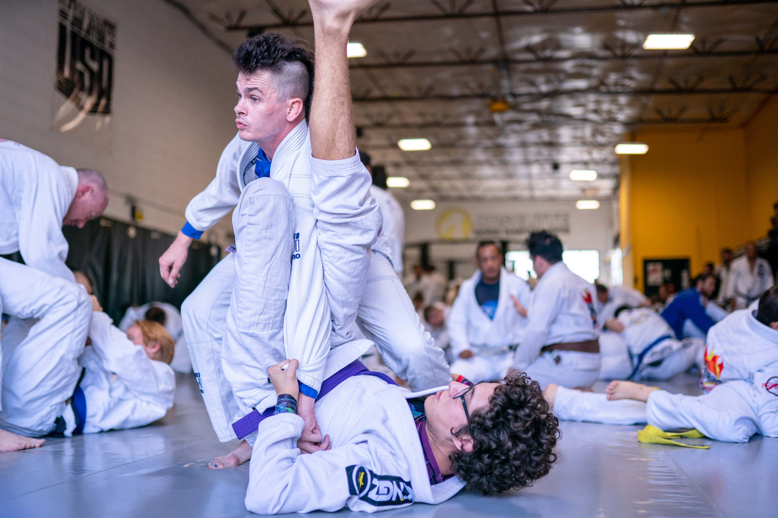 Teamwork makes the dream work in our Youth Jiu Jitsu class