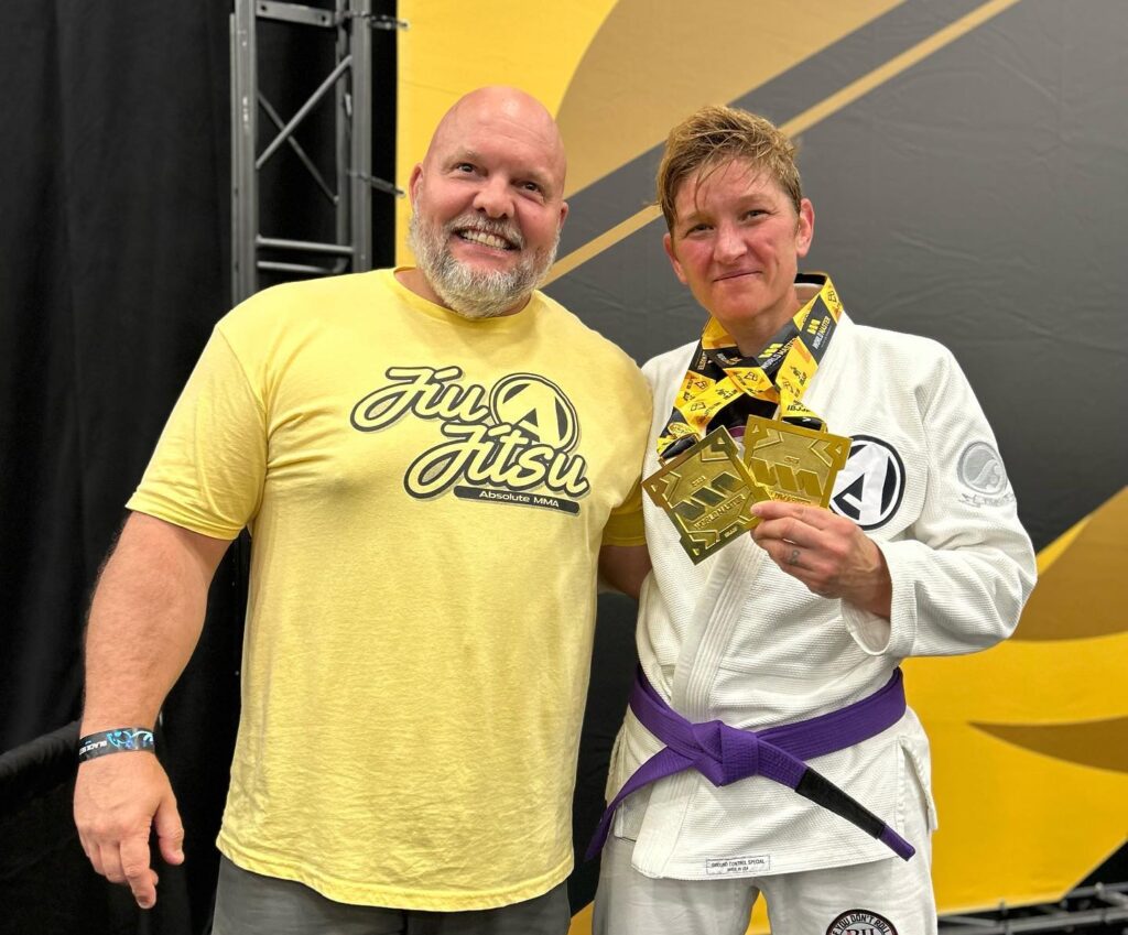 Absolute MMA's Lyndsie Peterson wins 2023 IBJJF World Masters Double Gold -  Absolute MMA